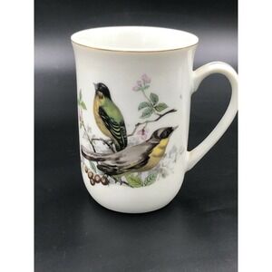 Royal Crown Birds Coffee Mug Cup